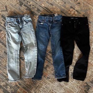 3 Old Navy Boys Jeans size 6 skinny/slim